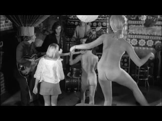 naked retro dance party cmnf (the babysitter, 1969)